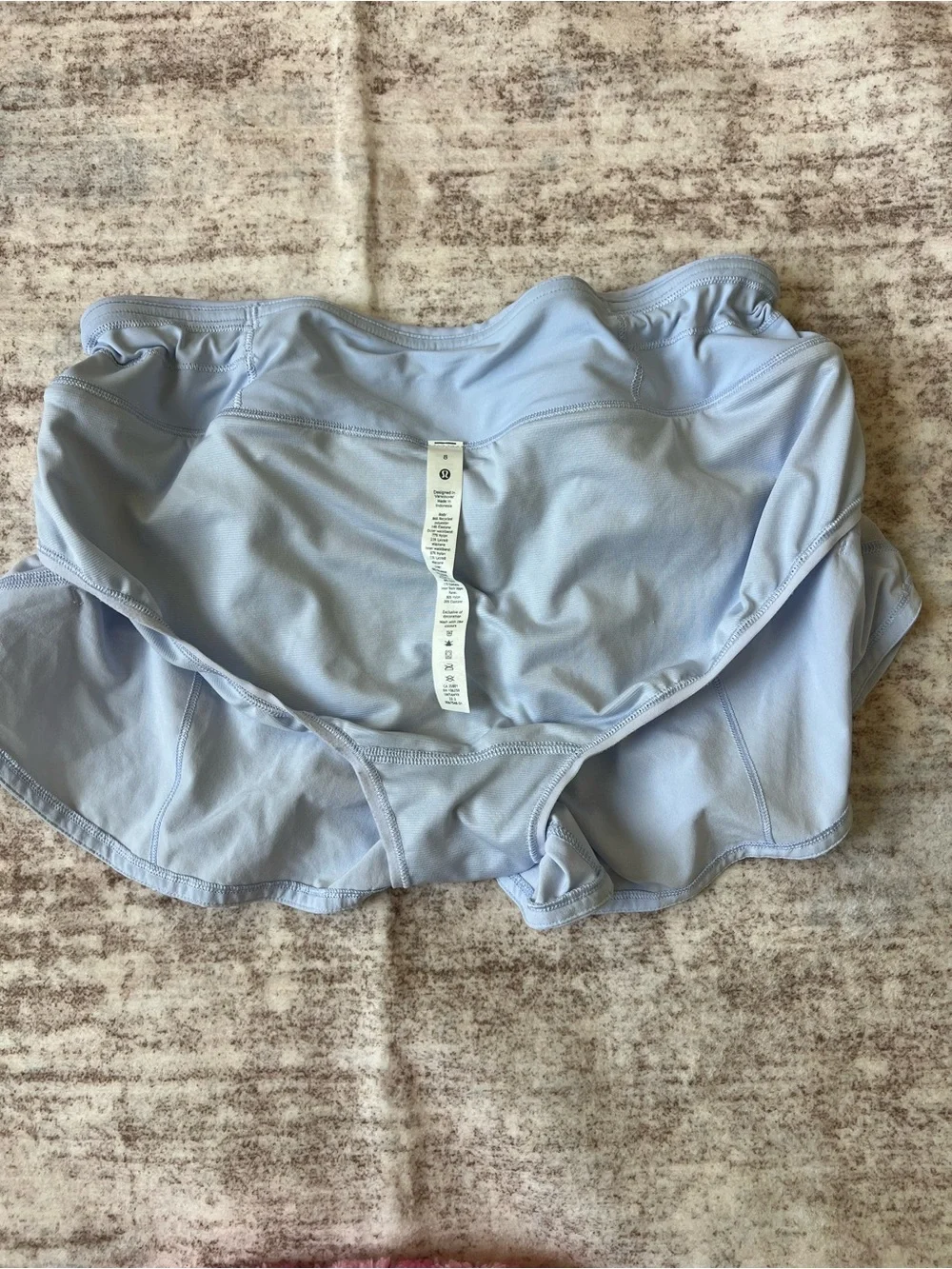 lululemon athletica Pale Blue Women's Athletic Shorts